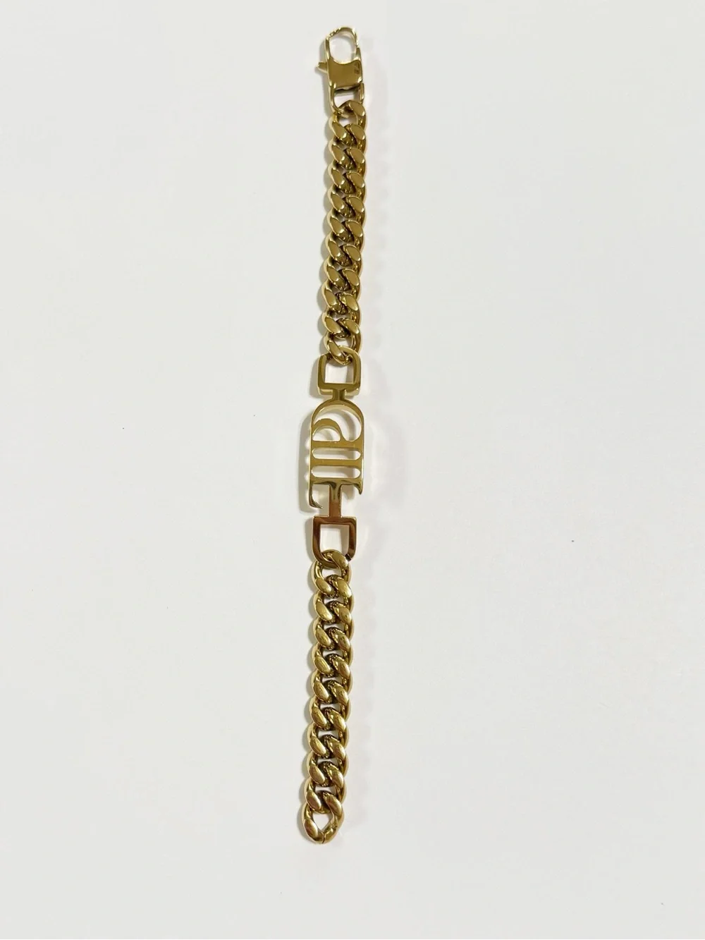 Taylor Swift The Tortured Poets Department Gold Color Chain Link Bracelet NEW